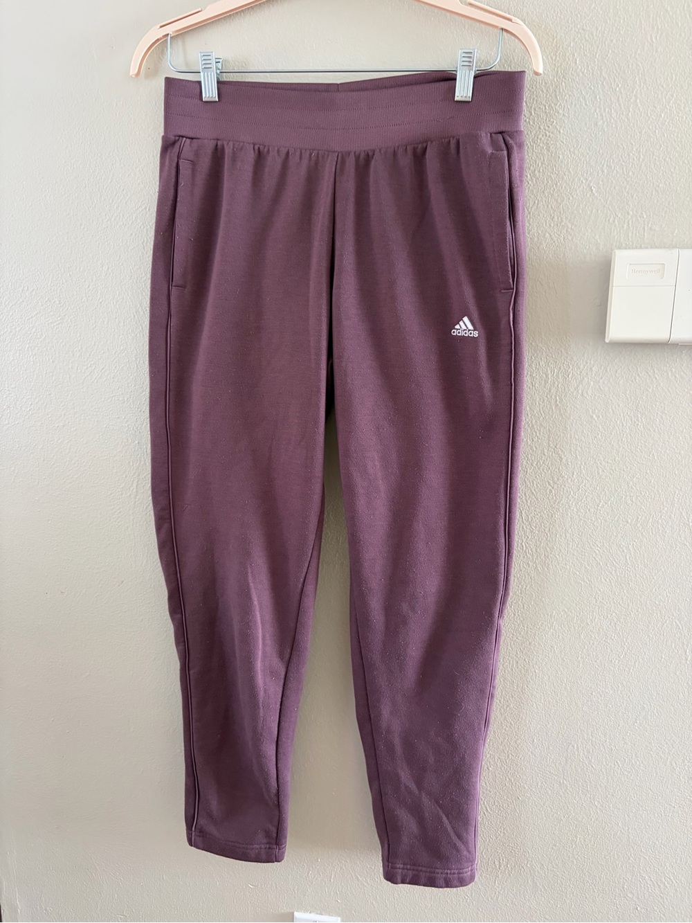 adidas womens Purple Jogger Pants